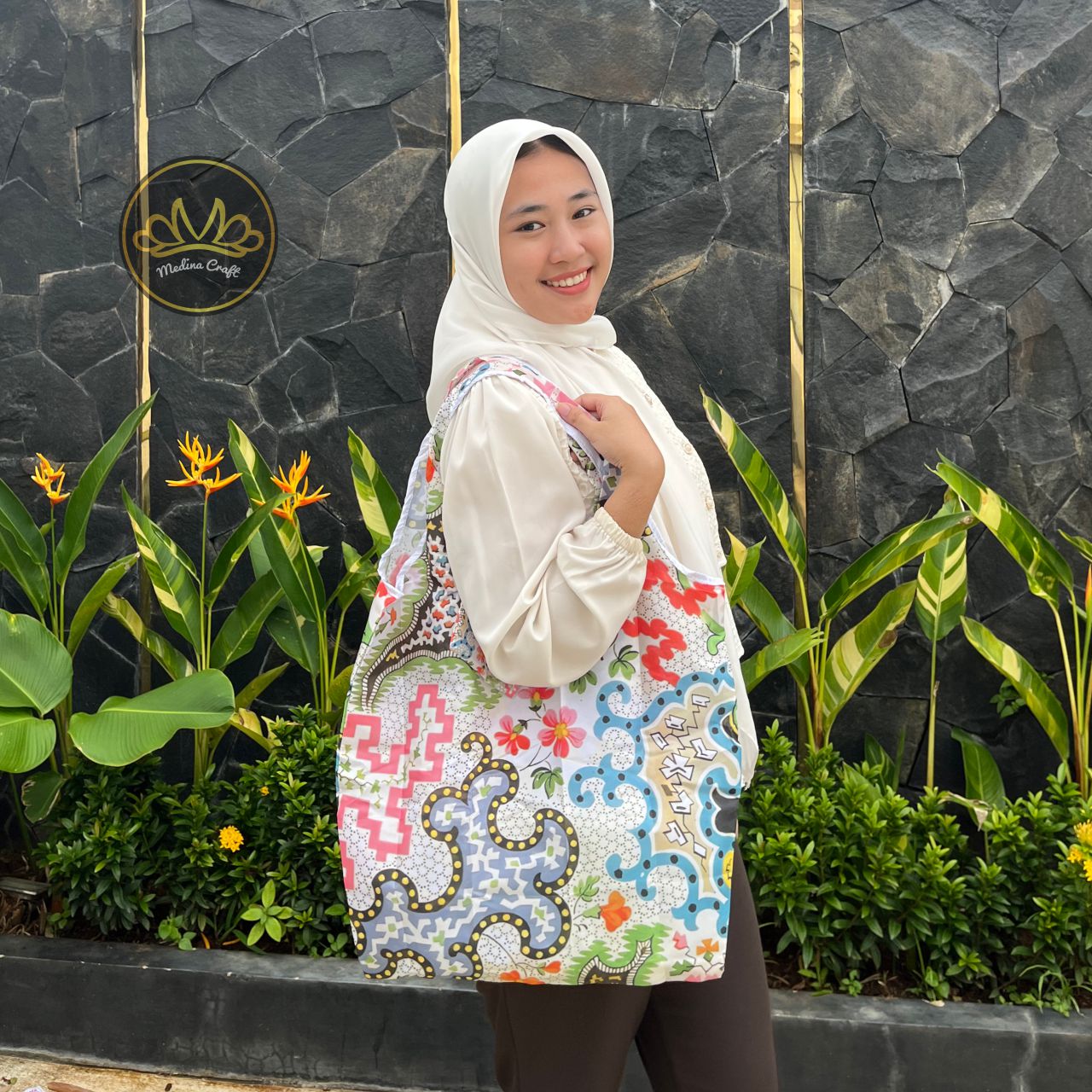 Shopping Bag Satin - Gambar 2